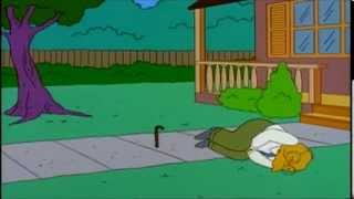 Hans Moleman  Man Getting Hit By Football [upl. by Derwood]