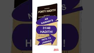 AN NAWAWI 3140 Hadith  Deeds with which Allah will love you النووي حديث 40hadith [upl. by Anivek]