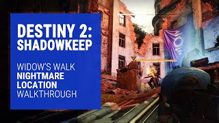 Destiny 2 Shadowkeep  Widows Walk EDZ Lost Sector Nightmare Location Walkthrough [upl. by Evita332]