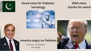 Good news for Pakistani technology America angry on Pakistan  viral video in 2024 [upl. by Brod]