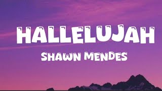 Shawn Mendes  Hallelujah Lyrics DLyrics01 [upl. by Auot]