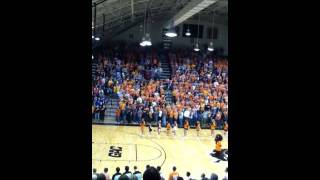 Harding University sings national anthem before ball game [upl. by Treble]