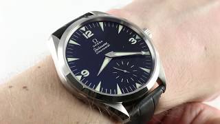 Omega Seamaster Railmaster XXL Chronometer 28065237 Luxury Watch Review [upl. by Daile]