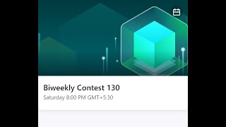 LeetCode Biweekly Contest 130 [upl. by Veronica]