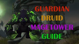 Guardian Druid  Mage Tower  Guide  Voice  Fails  Dragonflight Season 4 1027 [upl. by Flieger]