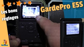 Comment régler la caméra chasse GardePro ES5 [upl. by Codie]