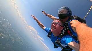 Tandem Skydive  20240814  Perkasie Pennsylvania [upl. by Orr956]