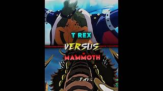 T rex Vs Mammoth in Blox Fruits roblox [upl. by Kassey]