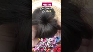 Meesho Hair Accessories Haul 💕 meesho hairaccessories ytshorts trending hairstyle meeshohaul [upl. by Francine349]