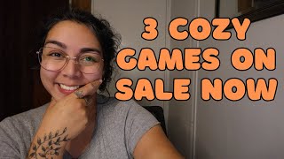 3 Cozy Games On Sale Now  Steam Summer Sales 2024 [upl. by Simsar793]