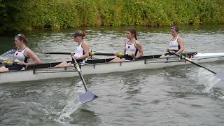 Christs W1 Division 1 Wednesday Cambridge May Bumps 2024 slow motion [upl. by Yesiad]