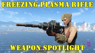 Fallout 4 Weapon Spotlights Freezing Plasma Rifle [upl. by Stambaugh825]