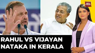 Kerala Polls Heat Up  Rahul Gandhi amp Pinarayi Vijayan Showdown  Lok Sabha Elections 2024 [upl. by Anilesor]