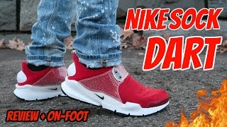 NIKE SOCK DART REVIEW ARE THEY BETTER THAN ADIDAS ULTRA BOOST [upl. by Octavla421]