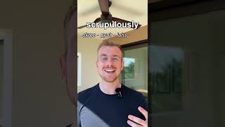 How to pronounce SCRUPULOUSLY in British English englishlearning clearpronunciation pronunciation [upl. by Etnaud]