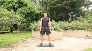 Upper Body Workout At Home  Shrugs  BodyBoss 20 [upl. by Dorcus486]