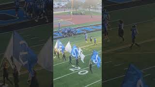 South medford taking the field for the first time at home this season football [upl. by Sokin]