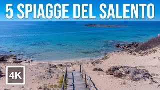 LE 5 SPIAGGE PIÙ BELLE DEL SALENTO  MARINA DI UGENTO [upl. by Segroeg]