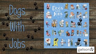 Puzzle Podcast  500Piece Galison Dogs With Jobs [upl. by Aihseket]