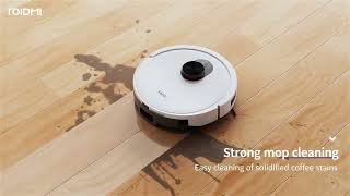 Roidmi EVE cc Robot Vacuum and Mop Cleaner with Cleaning Base [upl. by Nwahsud392]