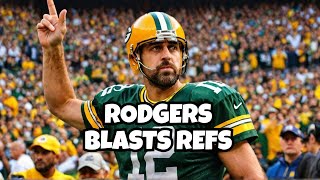 Aaron Rodgers Blasts NFL Referees After Jets’ Loss to Bills  Controversial Penalties Explained [upl. by Eceeryt]