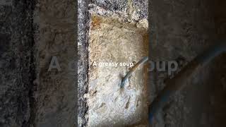 Greasy one plumbing cloggeddrain plumber blockeddrains blockeddrain satisfying [upl. by Falo]