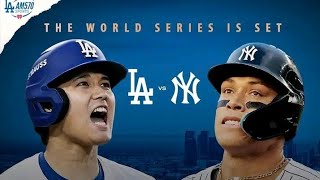 LA Dodgers Vs NY Yankees in 2024 World Series By Michele MCPHEE Via lamagcom  mlb baseball [upl. by Arahas]