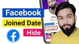 How To Hide Joined Date on Facebook Account  Facebook join date hide 2022 [upl. by Yttap351]