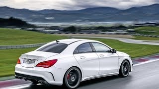 Mercedes CLA 45 AMG  Fahrbericht [upl. by Nerw]