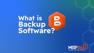 What is Backup Software [upl. by Ginsberg]