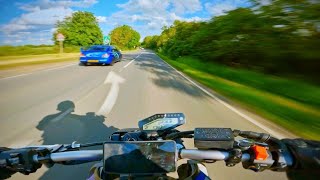 Fast Riding on the Yamaha MT09 Part 2  Akrapovic Exhaust  Quickshifter 4K [upl. by Fontana]