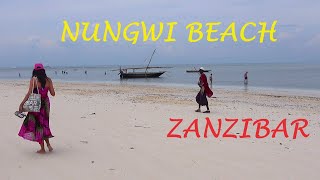 NUNGWI BEACH  ZANZIBAR [upl. by Ladd]