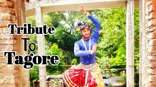 Tribute to Tagore  প্রেমেরও জোয়ারে  Dance Cover  Anandadhara Creation  2023 [upl. by Ailema]