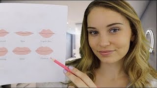 ASMR Drawing Features On Your Face  The Face Clinic Roleplay [upl. by Richma]