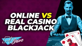 Online VS Land Based Casino Blackjack [upl. by Undry656]