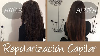 Repolarización capilar casera  Repara tu cabello [upl. by Conan]