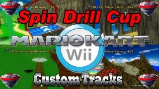 MARIO KART Wii CTGP REVOLUTION 🏍️ 31 Spin Drill Cup [upl. by Woll267]