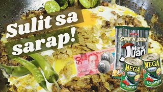 Trending Today  Masarap at Kakaiba Na Sardines Easy Budget Recipe  Filipino Food  Family Surprise [upl. by Duwad303]