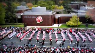 UW Madison Marching Band Rose Bowl Parade 2013 [upl. by Tildi841]