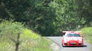 Porsche 997 GT3  Dobberkau Doppelsprung  54 Wartburg Rallye 2013 [upl. by Eenalem787]