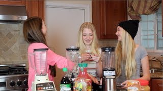 Smoothie Challenge w BindleBeautyx amp Madisenrosebeauty1 [upl. by Docila]