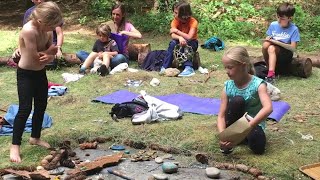 Camp dété Nature et Chamanisme pour enfants et ados [upl. by Adnorrahs]