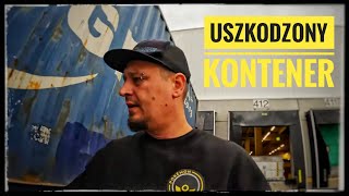 Uszkodzony kontener 🥴  Egzamin na APM II w Rotterdamie [upl. by Narak69]