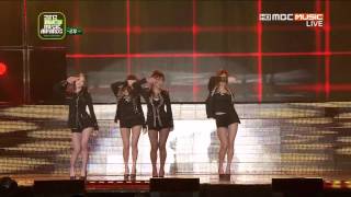 121214 MMA Sistar Intro  Alone [upl. by Ainedrag]