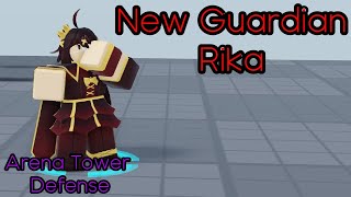 The new Guardian Tower is OP  Arena Tower Defense  Roblox [upl. by Yelrebmik]