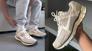 Nike Zoom Vomero 5 Oatmeal  review sizing amp on feet [upl. by Shulamith]