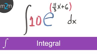 Integral de una función exponencial [upl. by Riella]