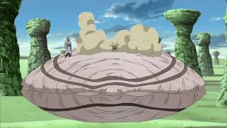 NarutoGaara And Onoki Vs 4 Kages illusion shell belonging to mizukage sub english [upl. by Alleiram]