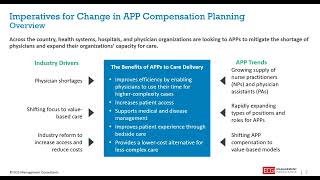 2024 Advanced Practice Provider Market Outlook [upl. by Arva]