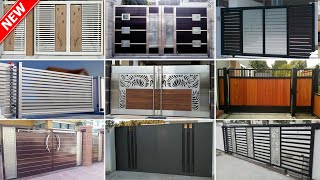 Modern Gate Designs 2024  Main Gate Designs  Folding Sliding Gate  Steel Gate  Iron Gate [upl. by Wald869]